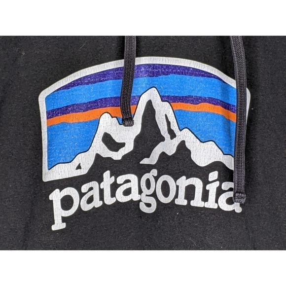 Patagonia Hoodie Adult Extra Small Black Uprisal Hooded Sweatshirt Unisex - Picture 2 of 6